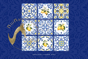 Portuguese PNG Tiles & Patterns Kit