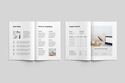 Client Welcome Packet | MS Word Indd, a Stationery Template by Leaflove (Thumbnail 9 of 10)