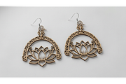 Floral Drop Earring SVGs, a Graphic by musafir_fashion (Thumbnail 11 of 11)