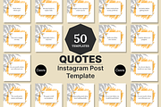 50 INSPIRING INSTAGRAM TEMPLATE, a Social Media Template by RB Boutique (Thumbnail 4 of 10)