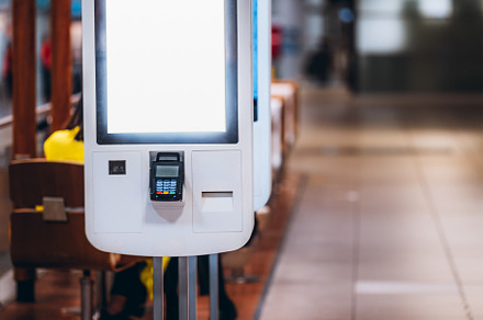 Self-service indoor kiosk mockup, a Technology Photo by SkyNext