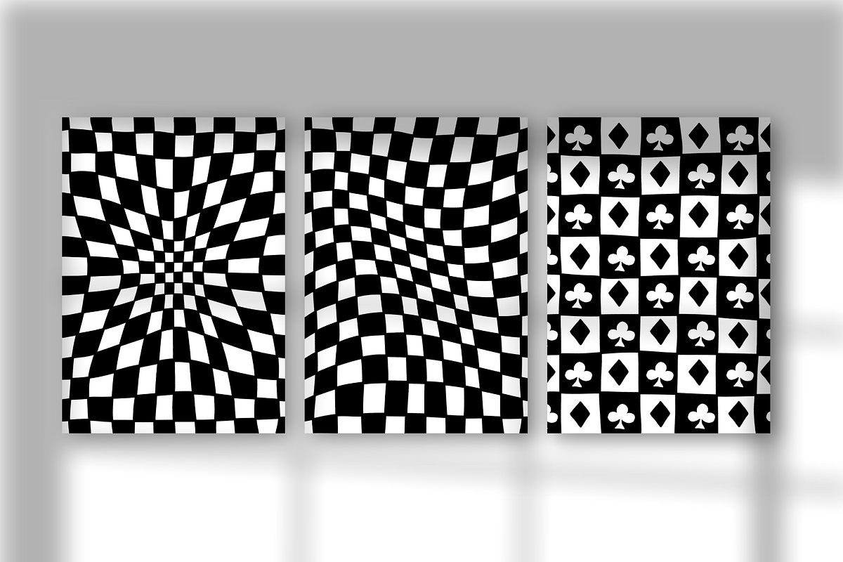 17+ Checkerboard Backgrounds, a Background Graphic by The Journey Atelier (Photo 5 of 9)