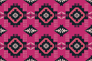 Pink Native American Pattern, a Pattern Graphic by PPEthnicDecorPattern (Thumbnail 1 of 10)