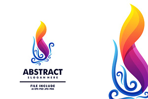 Abstract Colorful Logo