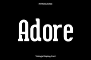 Adore Modern Serif Font, a Serif Font by Luna Shop (Thumbnail 1 of 5)