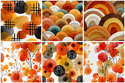 Autumn Abstract Seamless Pattern, a Texture Graphic by CitraGraphics (Thumbnail 5 of 7)
