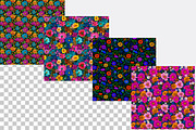,Bright Floral Spring Digital Paper, a Pattern Graphic by SVGArt (Thumbnail 2 of 7)
