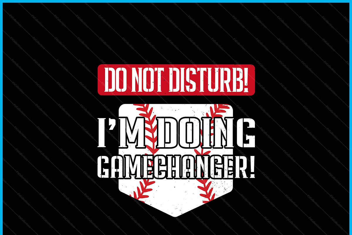 Baseball Do Not Disturb Doing SVG, a Graphic by Creativeusart (Photo 2 of 4)