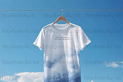 Watercolor Clouds Clipart, Cloud PNG, a Decorative Illustration by BrushstrokeArtGB (Thumbnail 8 of 9)