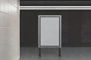 Subway Advertising Billboard Mockup, an Advertising Mockup by skybluecreative (Thumbnail 2 of 3)