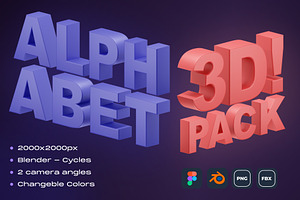 Alphabet 3D