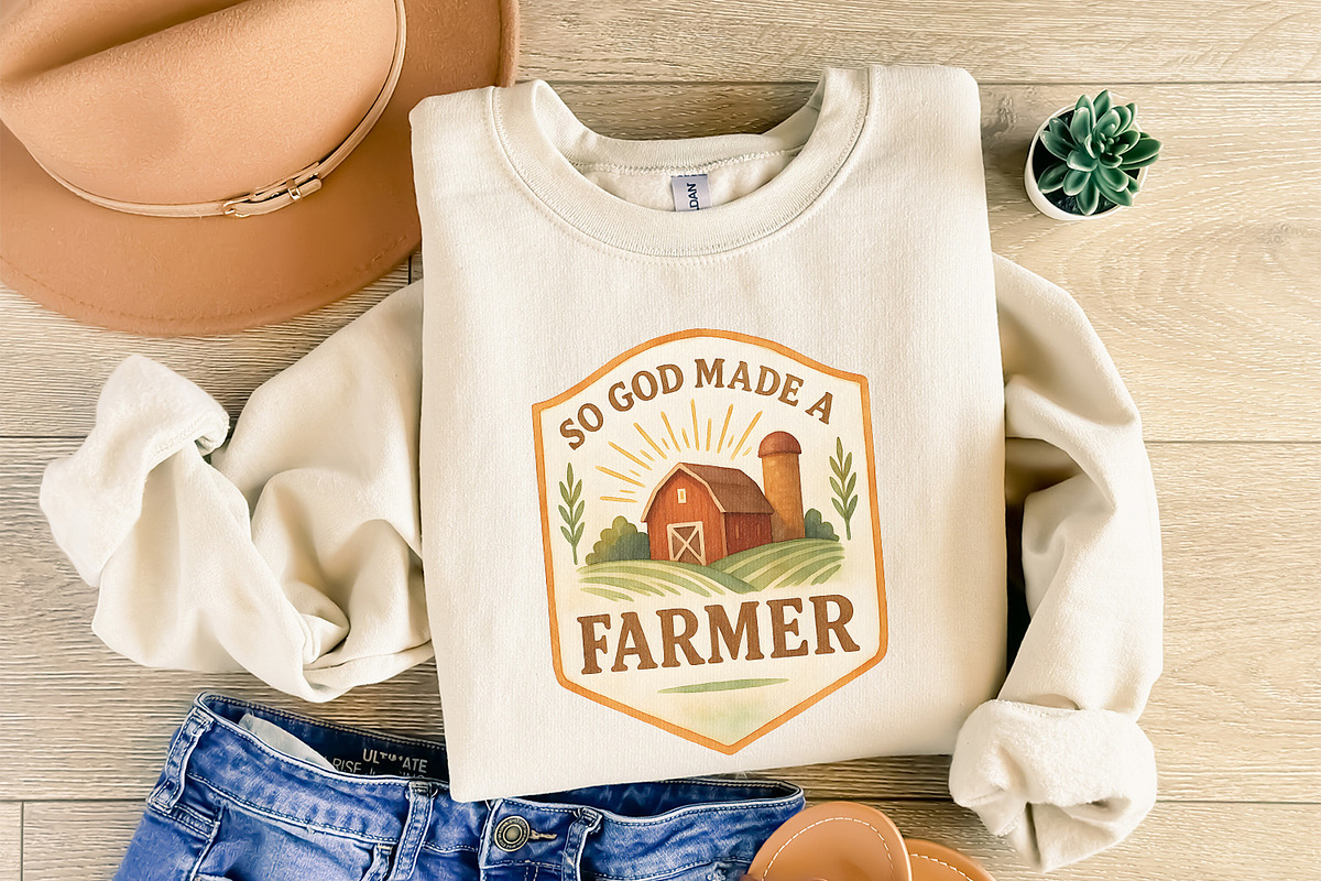 Farm PNG, Boho Floral DTF Shirts, an Illustration by SharpMarketplace (Photo 8 of 9)