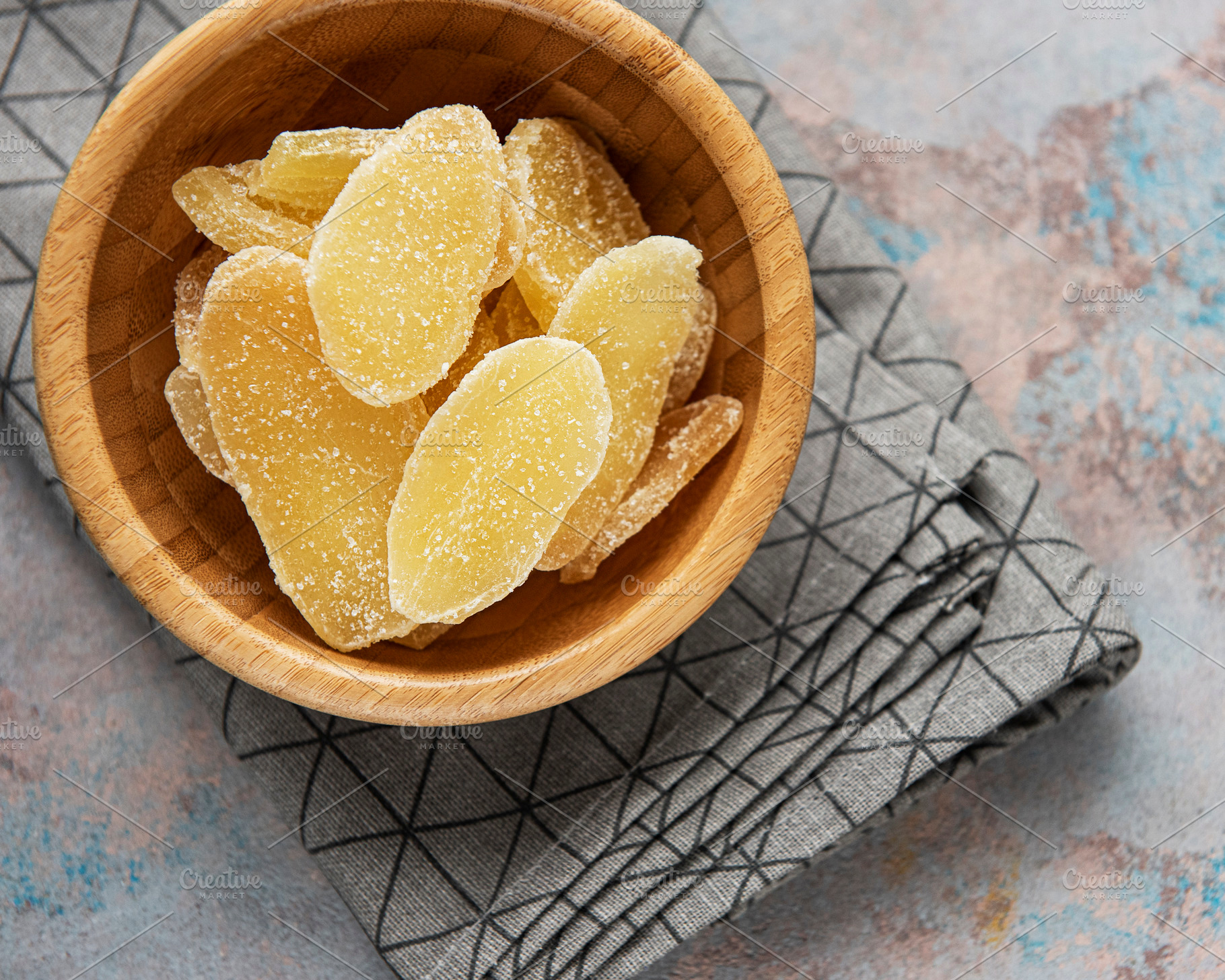 Sweet and spicy candied ginger, a Food & Drink Photo by Olena Rudo