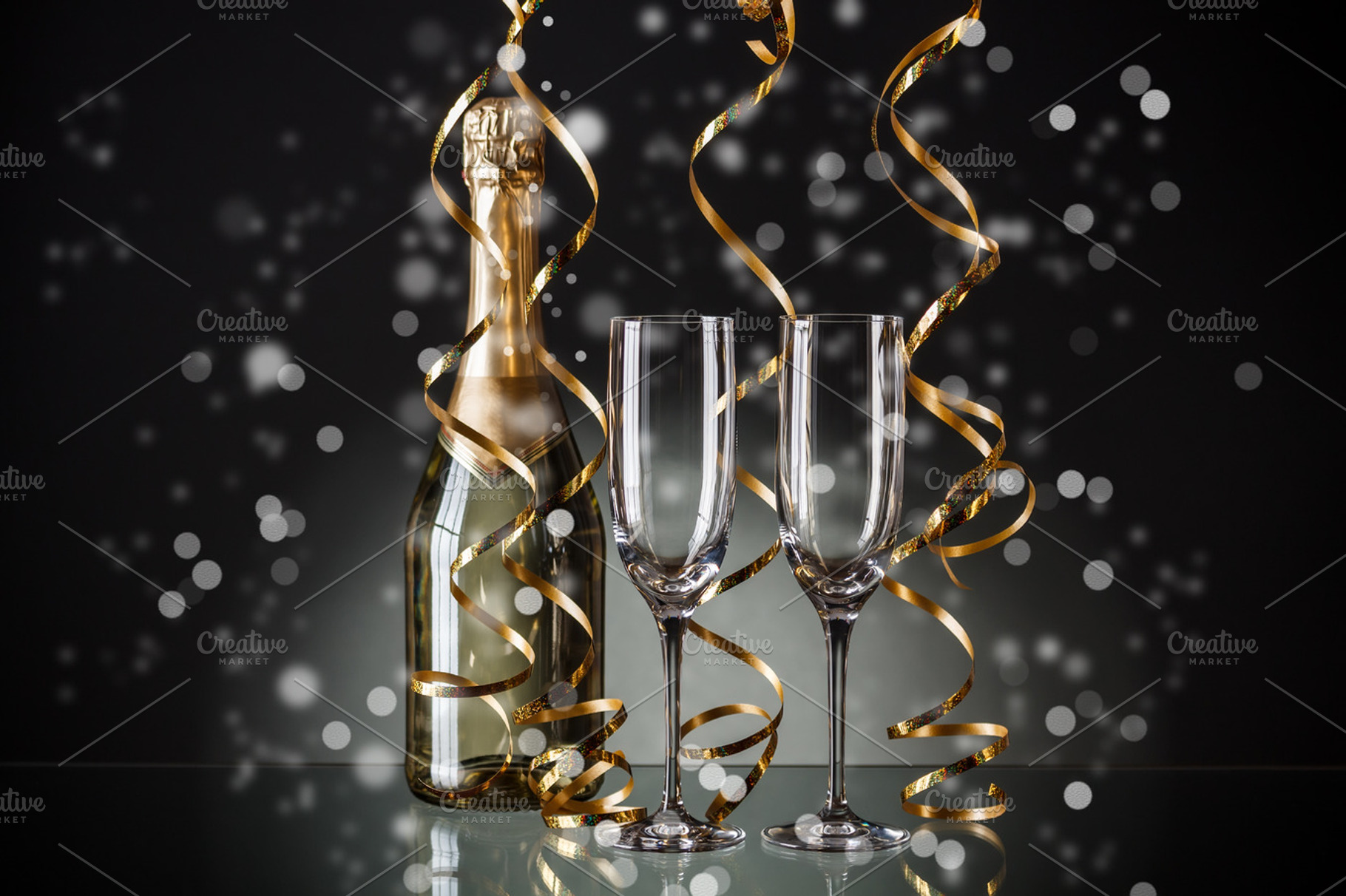 Champagne featuring toast, glass, and wine