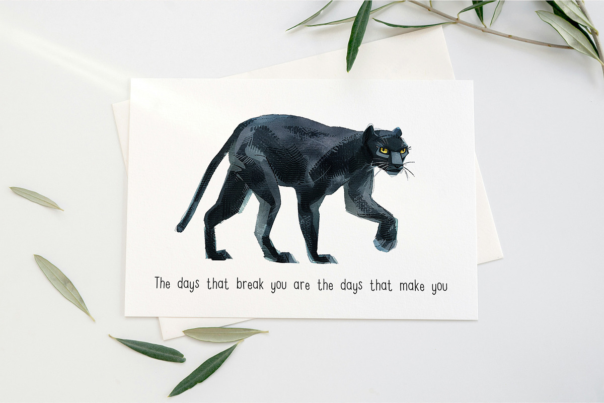 Quirky Rainforest Animals, an Animal Illustration by PaintPixelCo (Photo 12 of 19)
