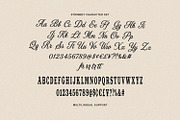Strimbey Retro Serif Script Font Duo, a Script Font by Maulana Creative (Thumbnail 7 of 7)