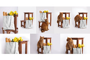 Canvas Tote Bag Mockups Vol 2, a Product Mockup by Hi, Mock-Up! (Thumbnail 9 of 9)