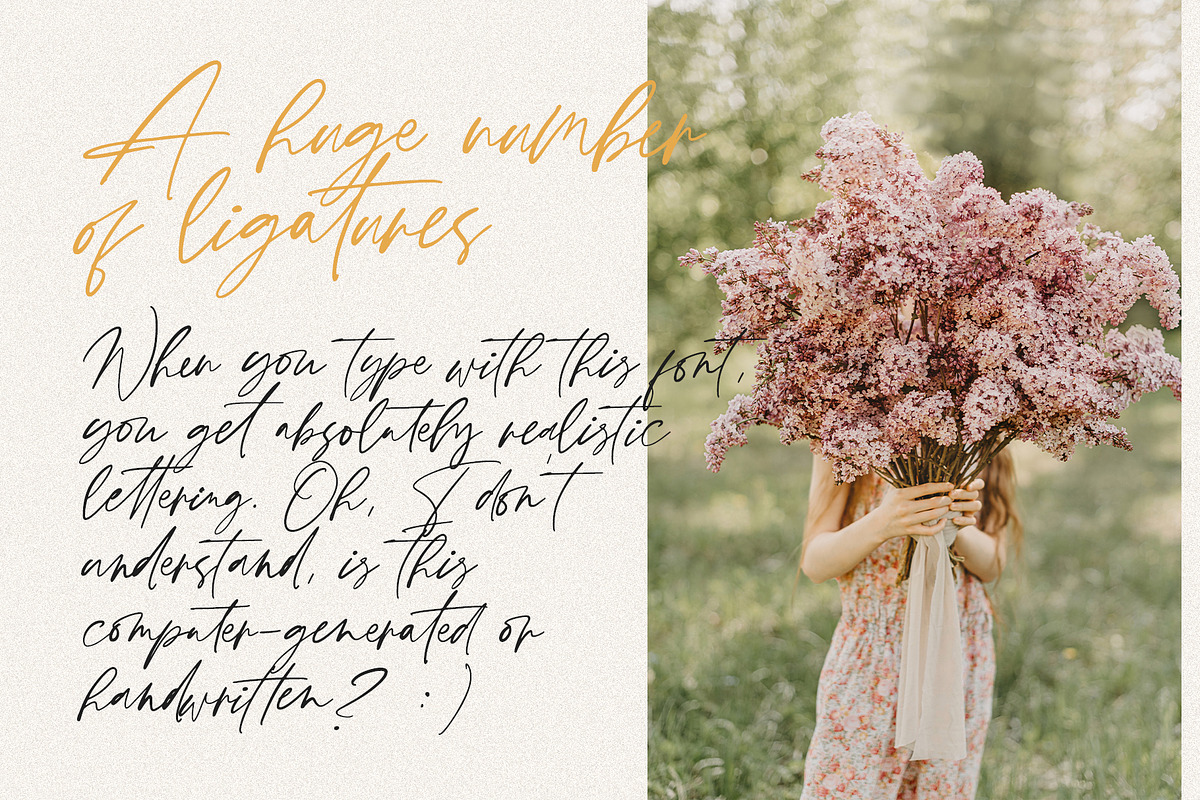 SALE - Handwritten Font Bundle, a Handwritten Font by supfonts (Photo 13 of 17)