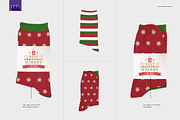 Melange Socks Mock-up, a Packaging Mockup by BlackMocca (Thumbnail 3 of 5)