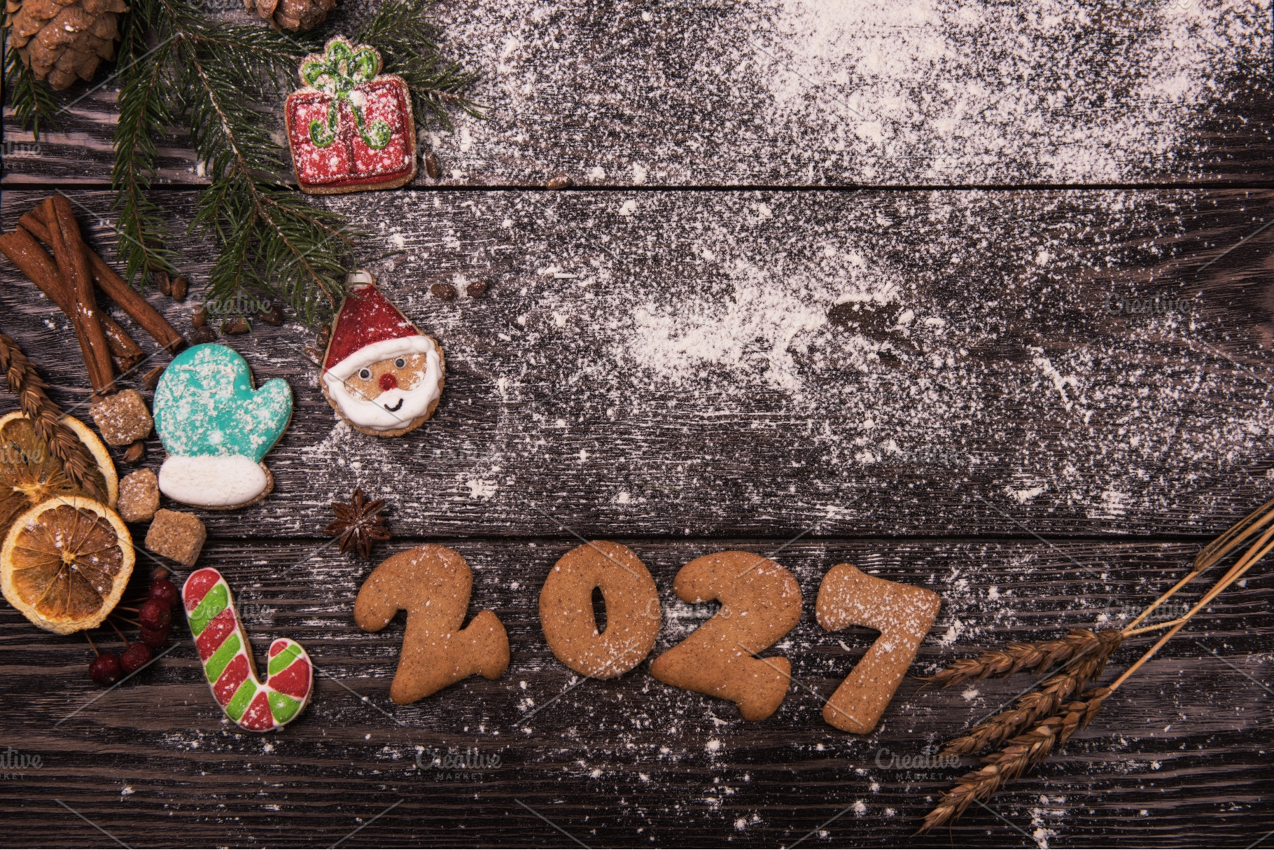 Festive gingerbread cookies for, a Food & Drink Photo by Jan Jack Russo Media