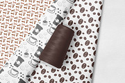 10 Coffee Inspired Patterns, a Pattern Graphic by Outline Design (Thumbnail 2 of 5)