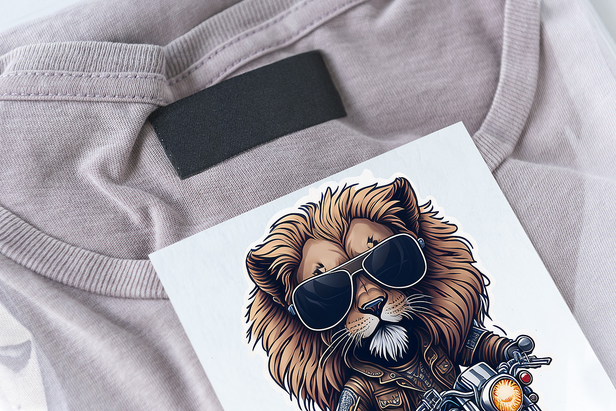 Sticker Cartoon Collection Procreate, an Animal Illustration by ElladesignCo (Photo 2 of 6)