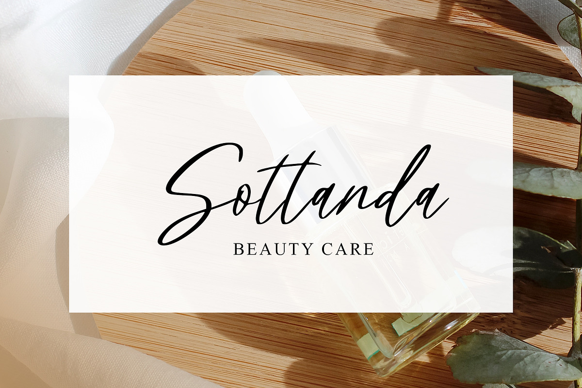 Meritany - Modern Handwritten Font, a Script Font by MJB Letters (Photo 3 of 8)