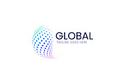 Global Software App Business Logo, a Branding & Logo Template by Signatoro (Thumbnail 2 of 3)