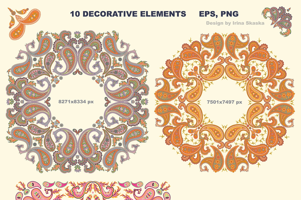 PAISLEY, a Pattern Graphic by Irina Skaska (Photo 11 of 12)