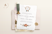 Romantic Fall Wedding Illustrations, an Illustration by Aquarellina (Thumbnail 9 of 17)