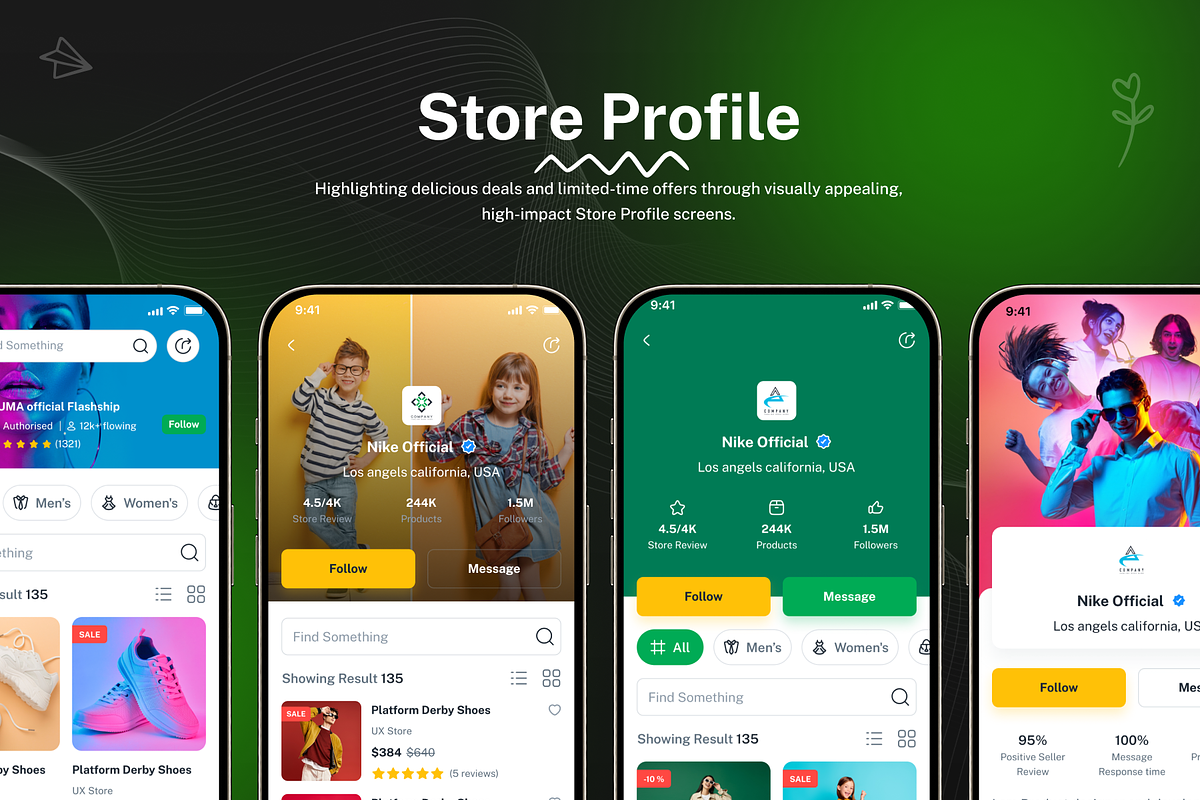 Multivendor eCommerce PWA Template preview 5