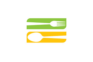 Restaurant logo vector template, a Graphic by T.Vooka