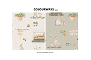 Mama bunny market rabbit pattern, a Pattern Graphic by Milatoo (Thumbnail 3 of 4)