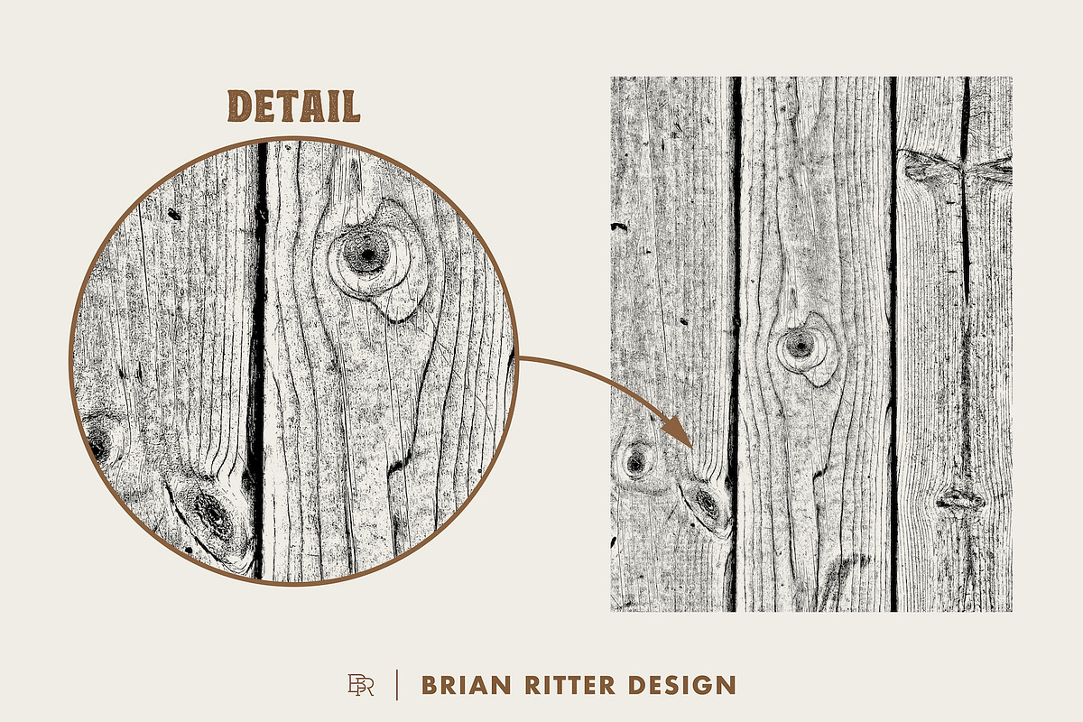 Wood Texture Overlays, a Texture Graphic by Brian Ritter Design (Photo 5 of 11)