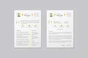 cv resume word and canva template, a Resume Template by mijli (Thumbnail 10 of 10)