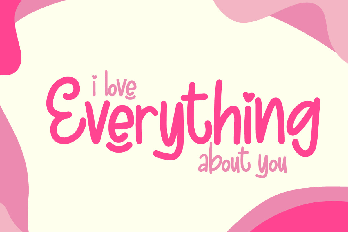 Relationship Font preview 3