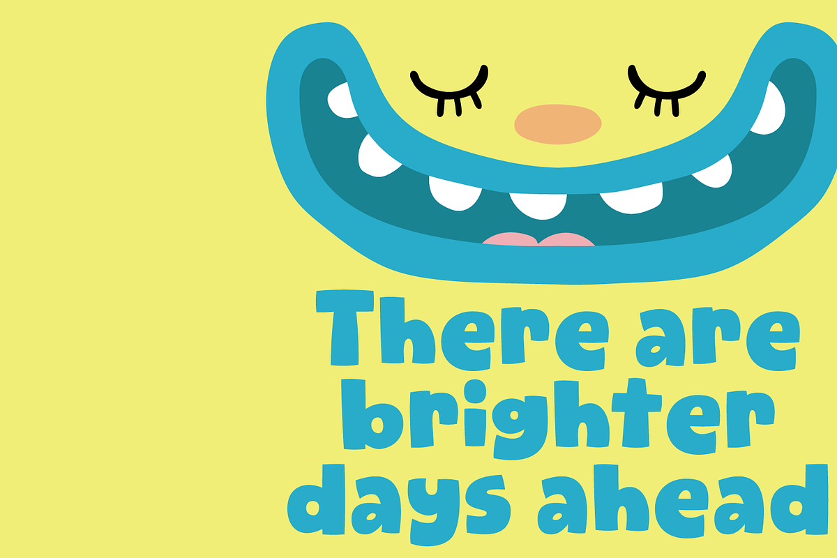 Move Your Feet!, a Sans Serif Font by pizzadudedotdk (Photo 5 of 10)
