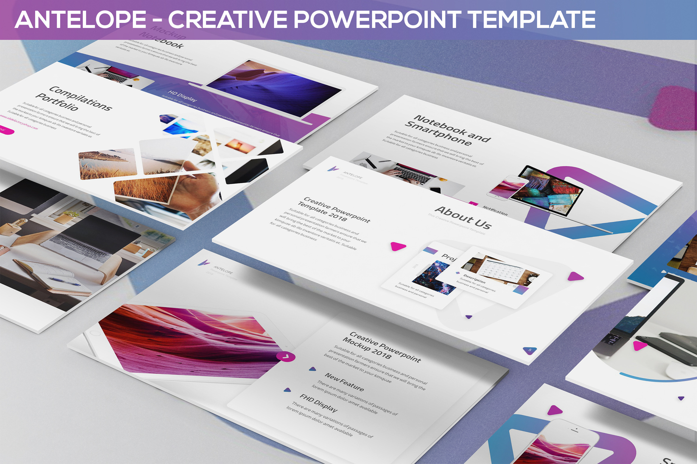 Antelope - Powerpoint Template | Presentation Templates ~ Creative Market