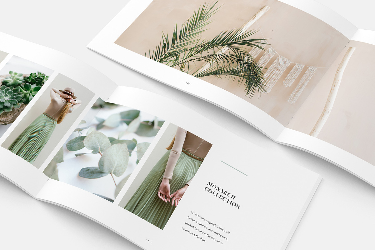 Ginkgo Brochure Template, a Brochure Template by Studio Sumac (Photo 3 of 5)