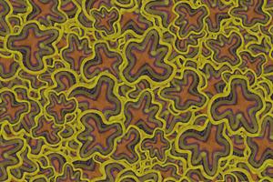 Irregular shapes motif pattern design background, a Pattern Graphic by DanFLCreativo
