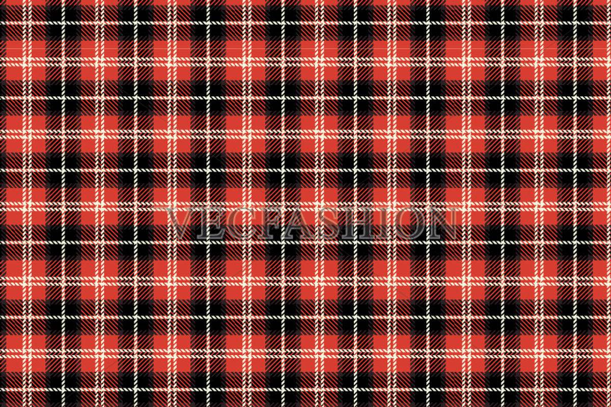 5 Scottish Seamless Patterns, a Pattern Graphic by VECFASHION (Photo 2 of 5)