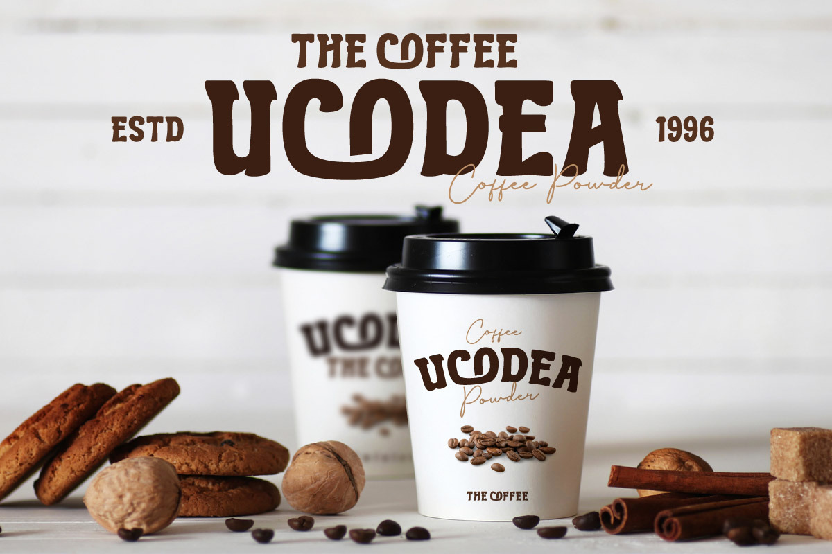 Skopera - Coffee Display Font, a Sans Serif Font by twinstd (Photo 6 of 9)