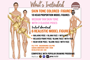Fashion Figure Models Tan Skin PNG, a Person Illustration by Fashion Workshop Bkk (Thumbnail 2 of 6)