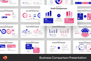 Business Comparison Powerpoint, a Presentation Template by Fit-tee (Thumbnail 1 of 2)