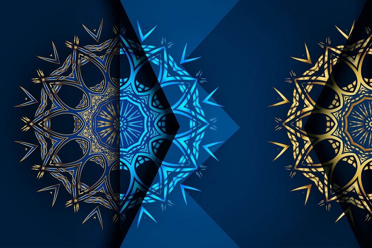 Mandala Vector Pattern Graphics Pack, a Background Graphic by NJ Himel (Photo 76 of 91)
