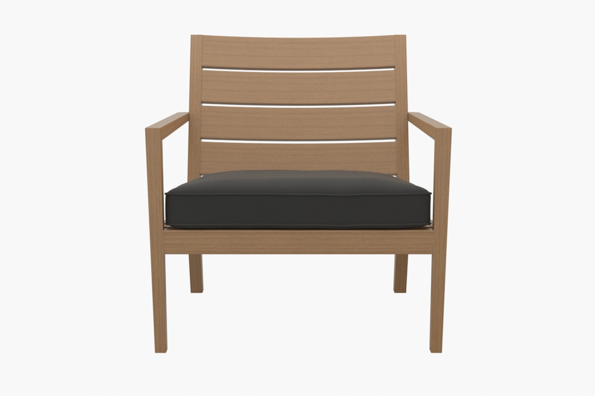 Regatta Lounge Chair with Cushion, a Furniture 3D Model by Morne Studio (Photo 2 of 5)