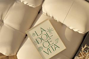 LA DOLCE VITA Doodles & Prints