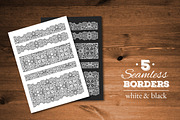 Lace design kit: patterns, borders, a Decorative Illustration by Olga Proz (Thumbnail 2 of 5)