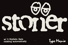 Stoner TM – Distressed Dynamic Font