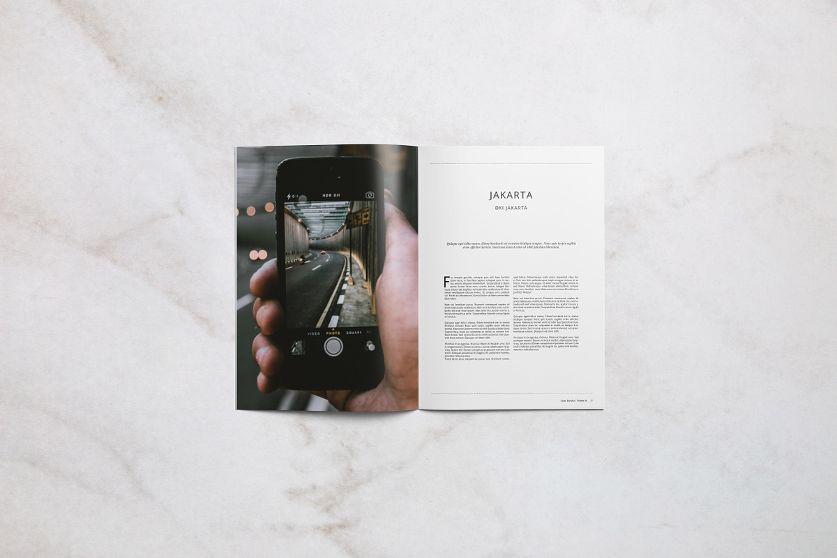 Time Traveler Magazine, a Magazine Template by Loc Tropis (Photo 7 of 11)